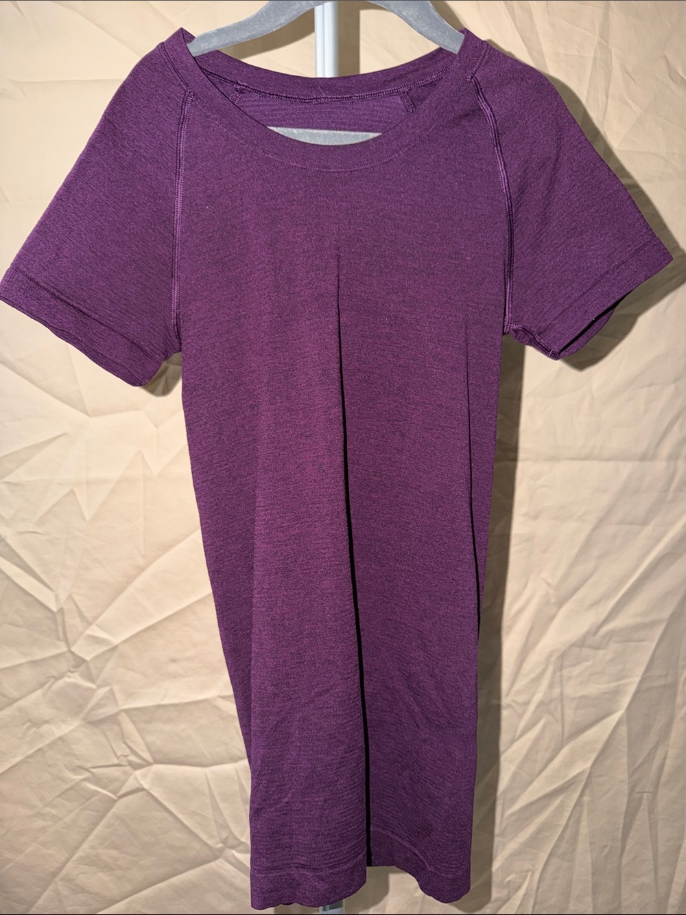 lululemon athletica Short Sleeve Tee in Plum Purple